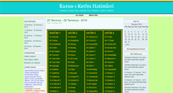 Desktop Screenshot of kuranhatimleri.fuadyusufoglu.com